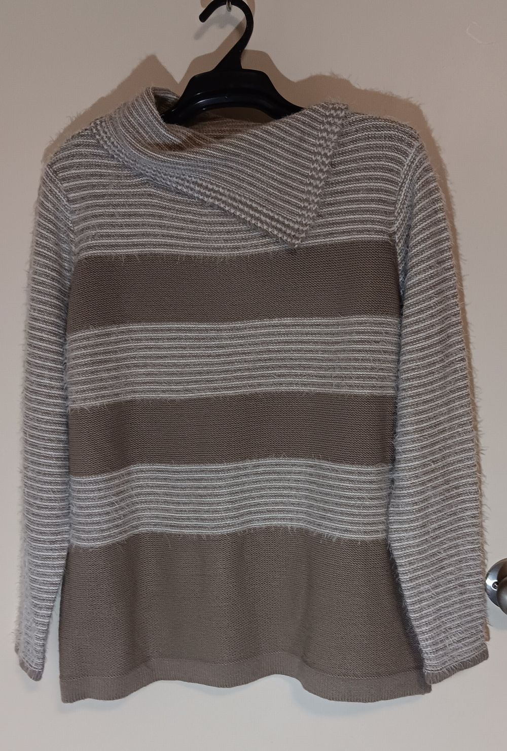 Tan Knit Loose Jumper