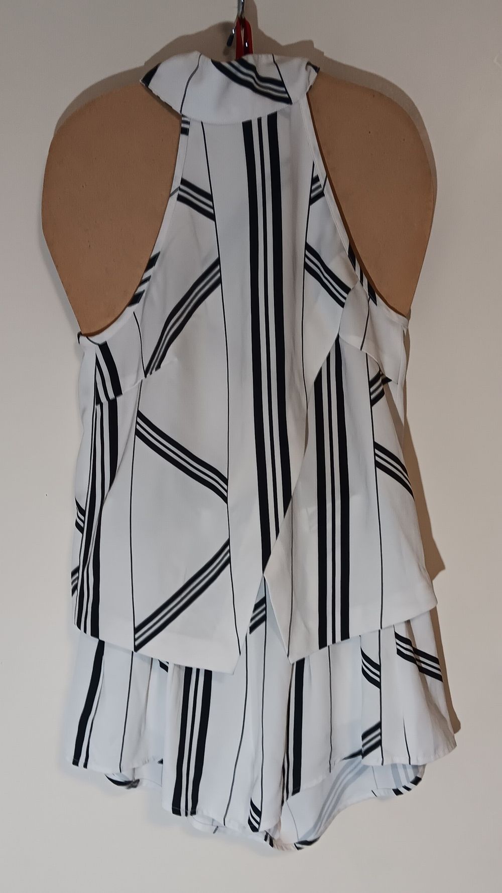 RUBY SEES ALL Label Navy & White Stripe Shorts & Top Set