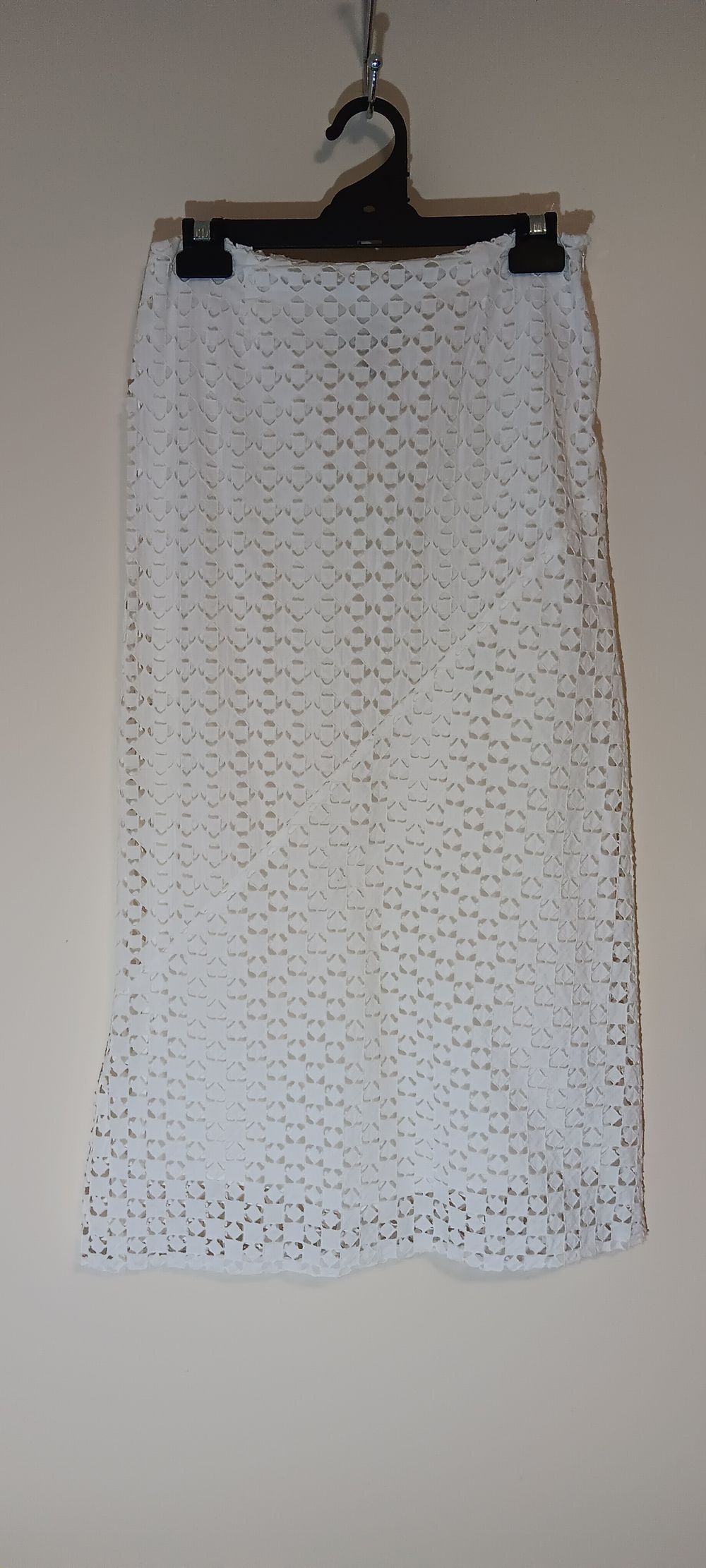 PHILOSOPHY Label Di Alberta Ferretti White Maxi Skirt.
