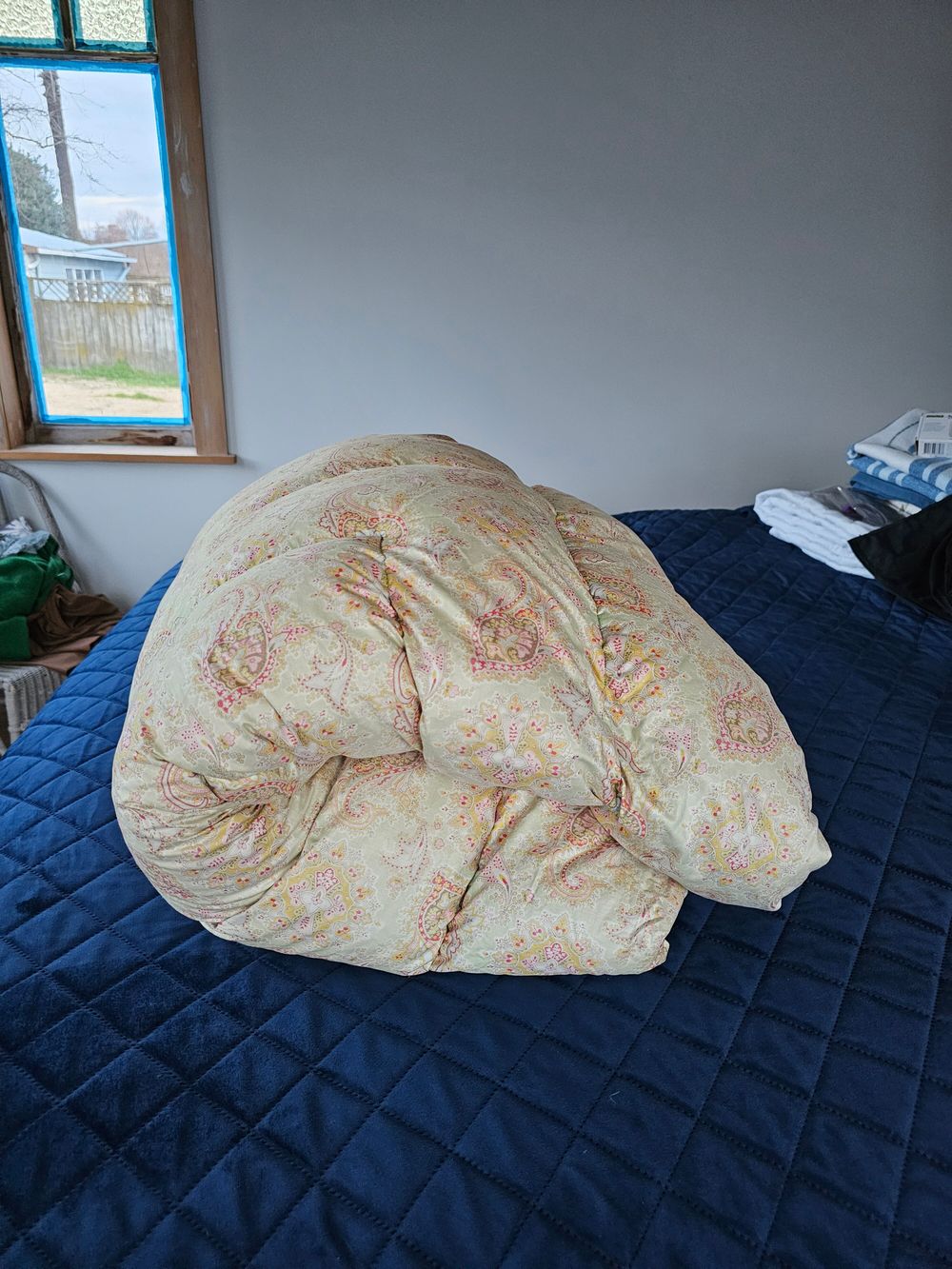Vintage Feather Eiderdown