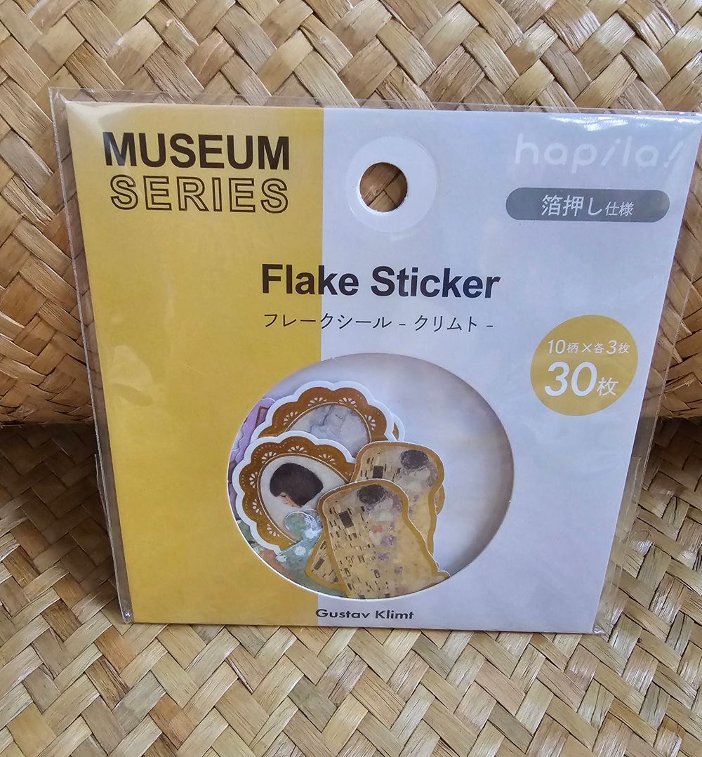 Gustav Klimt sticker set