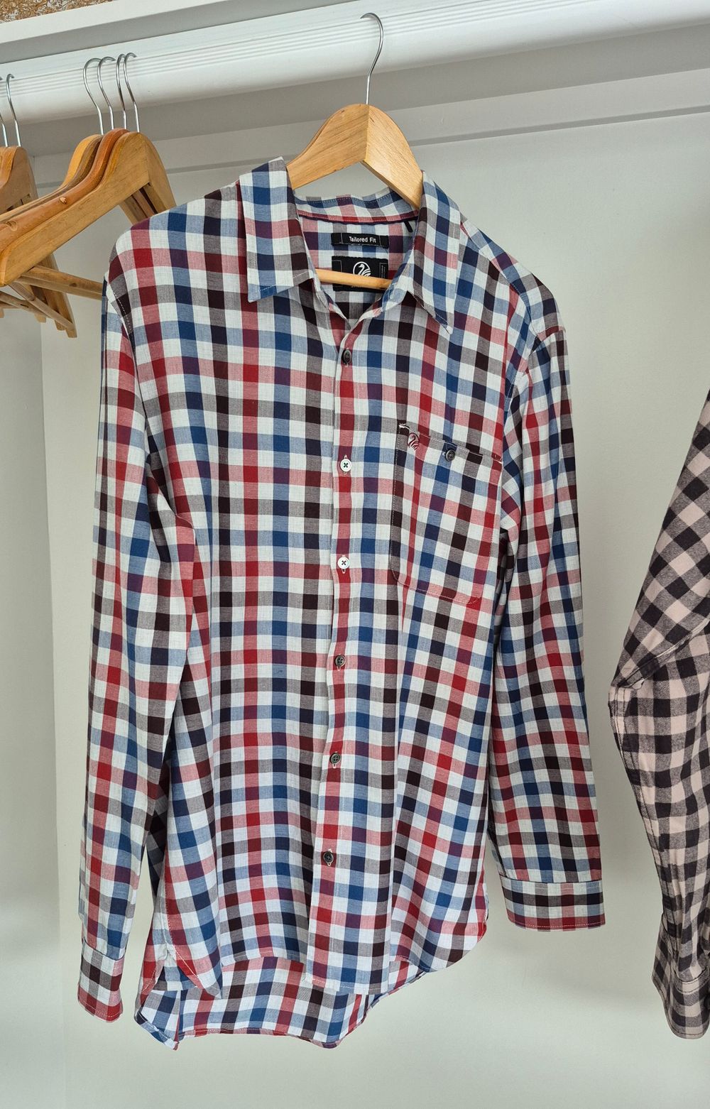 Swanndri Tailored Fit Check Shirt Size L