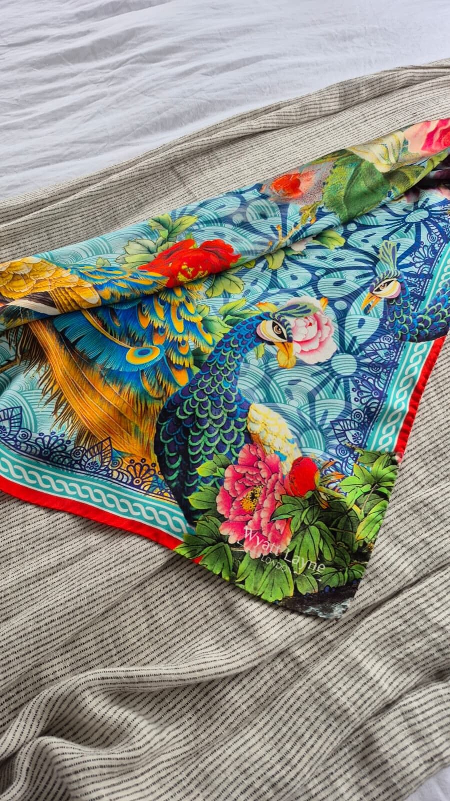 Wyatt Layne Silk Scarf