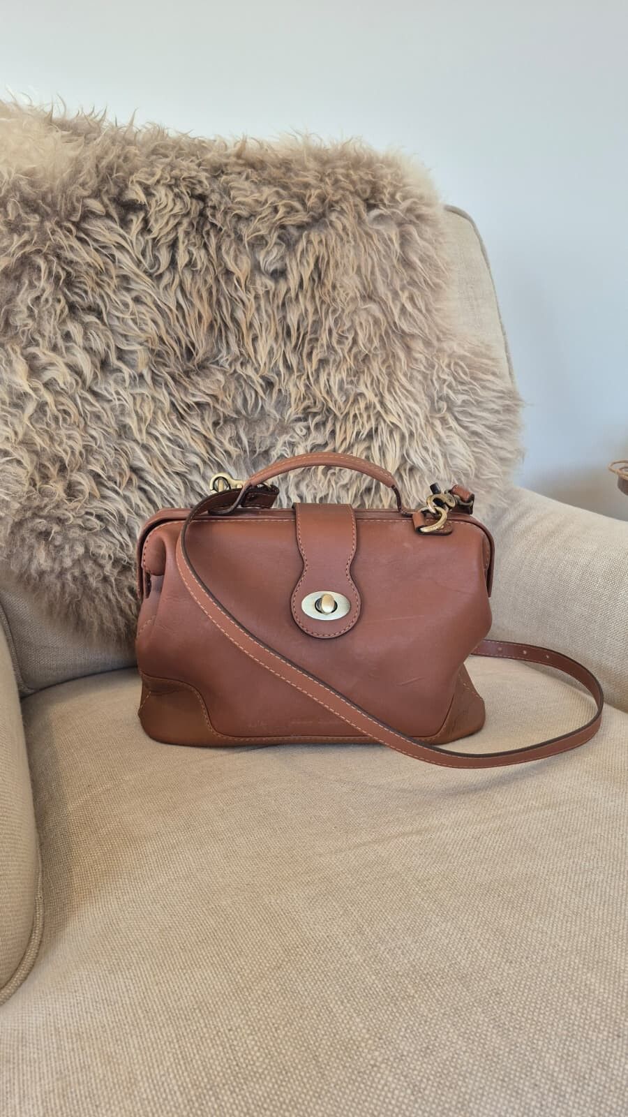 Cord Studio Doctor Bag in Tan