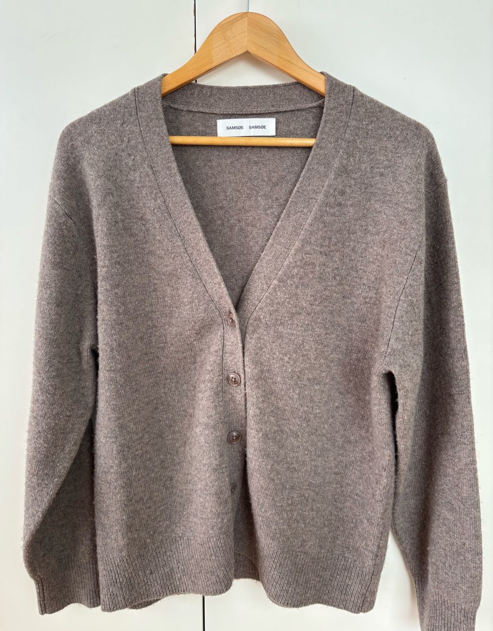 SamsøeSamsoe 100% Wool Knit Cardigan
