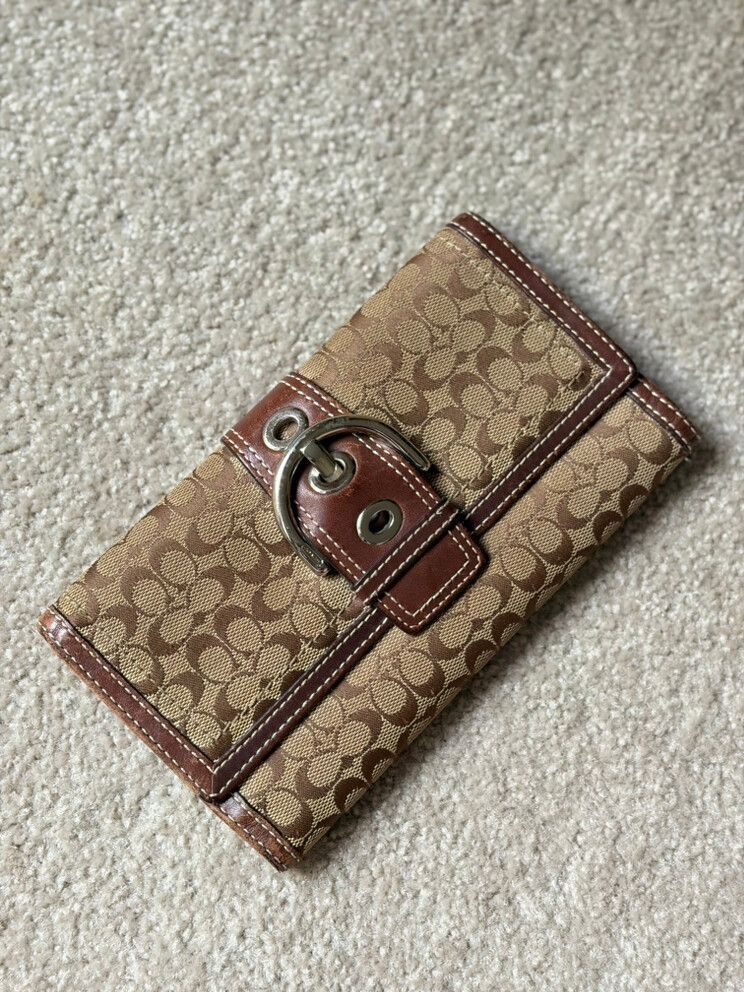 Coach - Y2K Coach Vintage Brown Monogram Signature Canvas