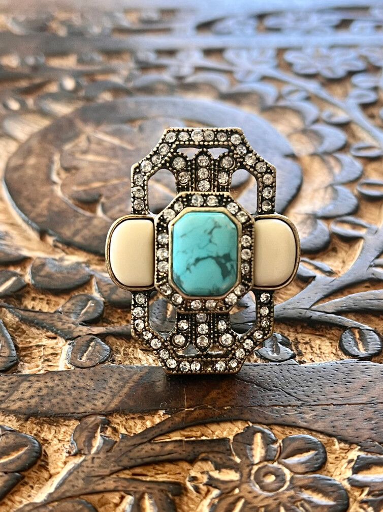 SAMANTHA WILLS AUTUMNS SILENCE RING IN ANTIQUE GOLD