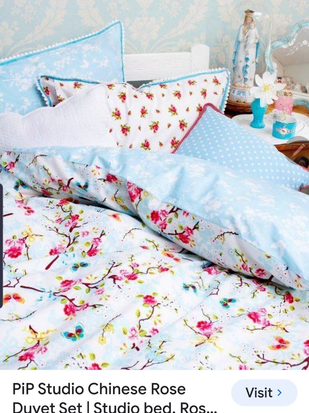 All Homeware - PIP STUDIO bed & bath chinese rose single duvet coveer on  Designer Wardrobe