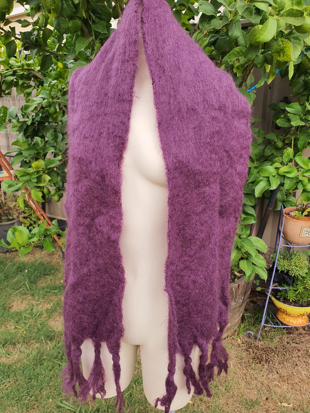 Mohair scarf