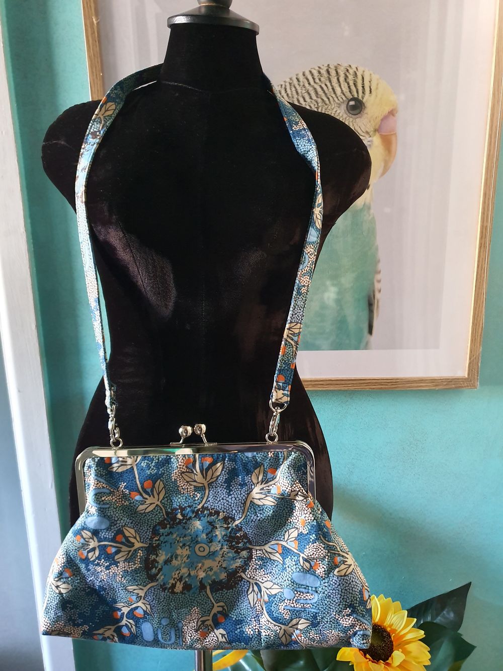 Floral print bag
