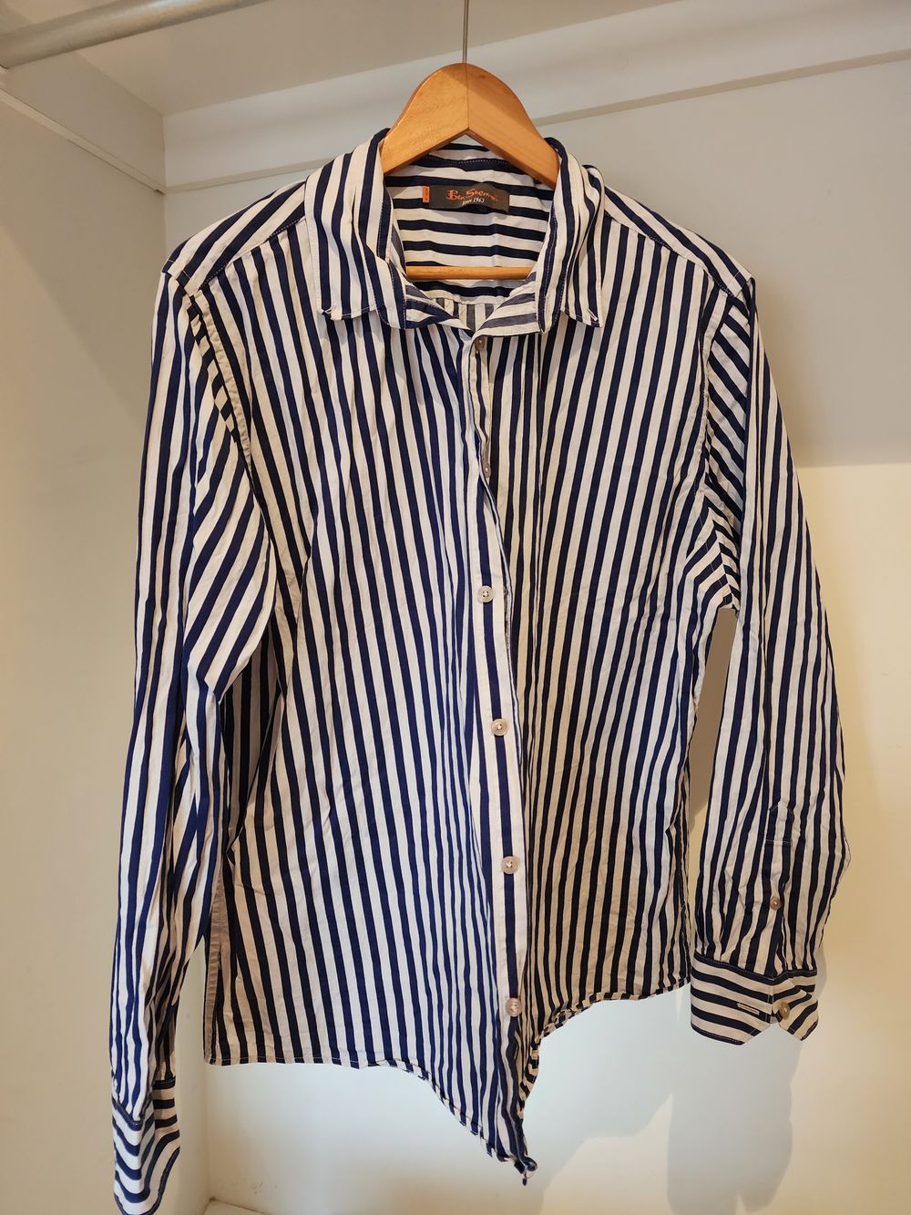 Blue & white dress shirt