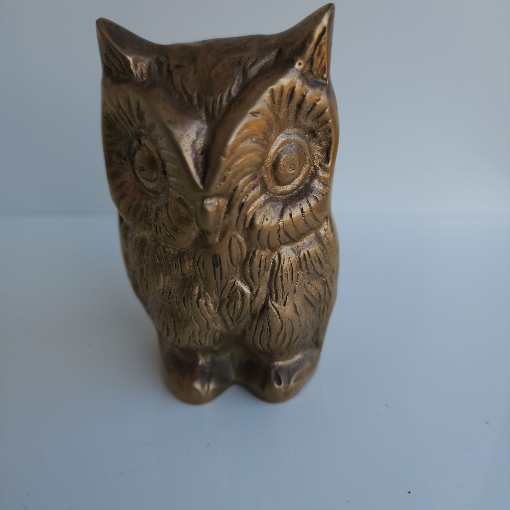 Brass owl