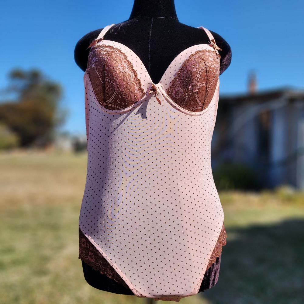 Spotted bodysuit