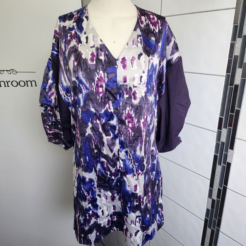 Kimono inspired mini dress