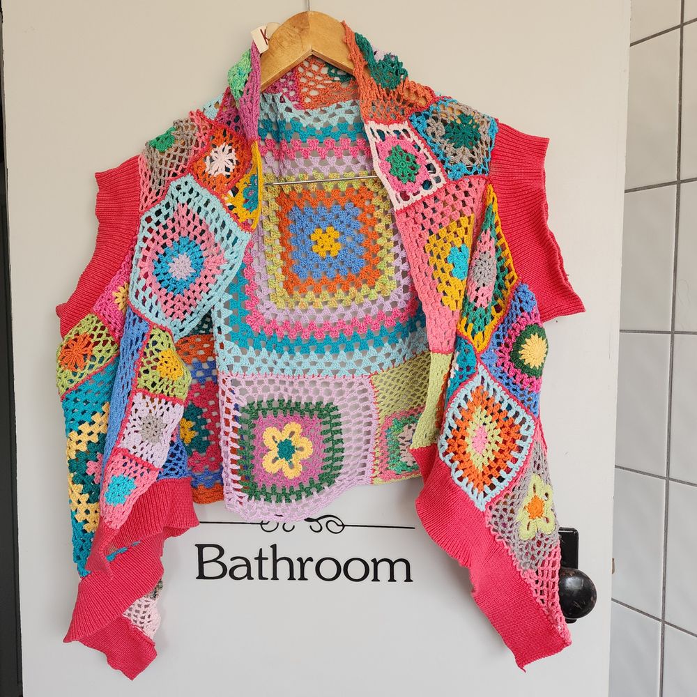 Crochet shrug