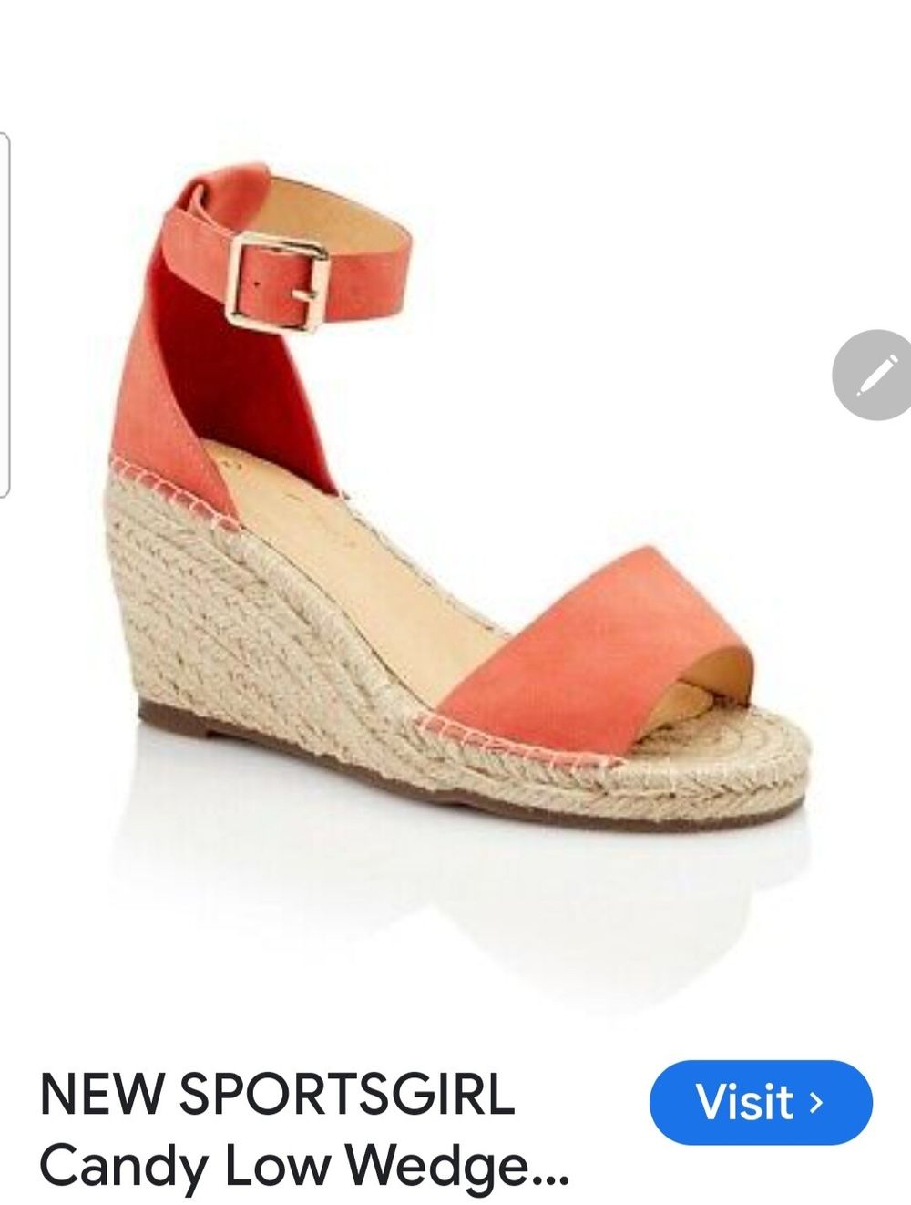 Candy low wedges