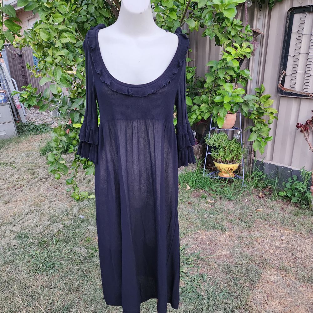 Black y2k dress
