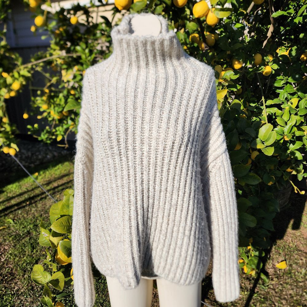 zara chunky knit