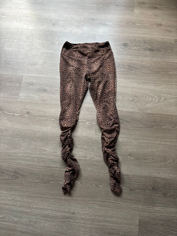 Kiragrace Leopard Print Leggings - Size M