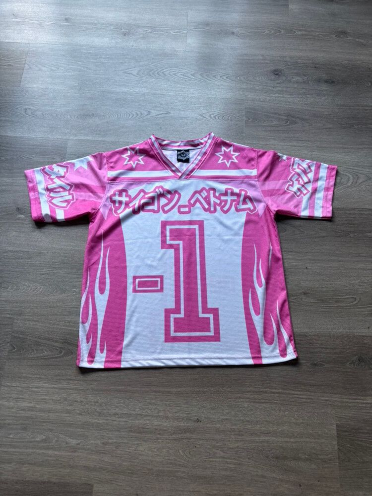 Cute white and pink ladies top - Size 8