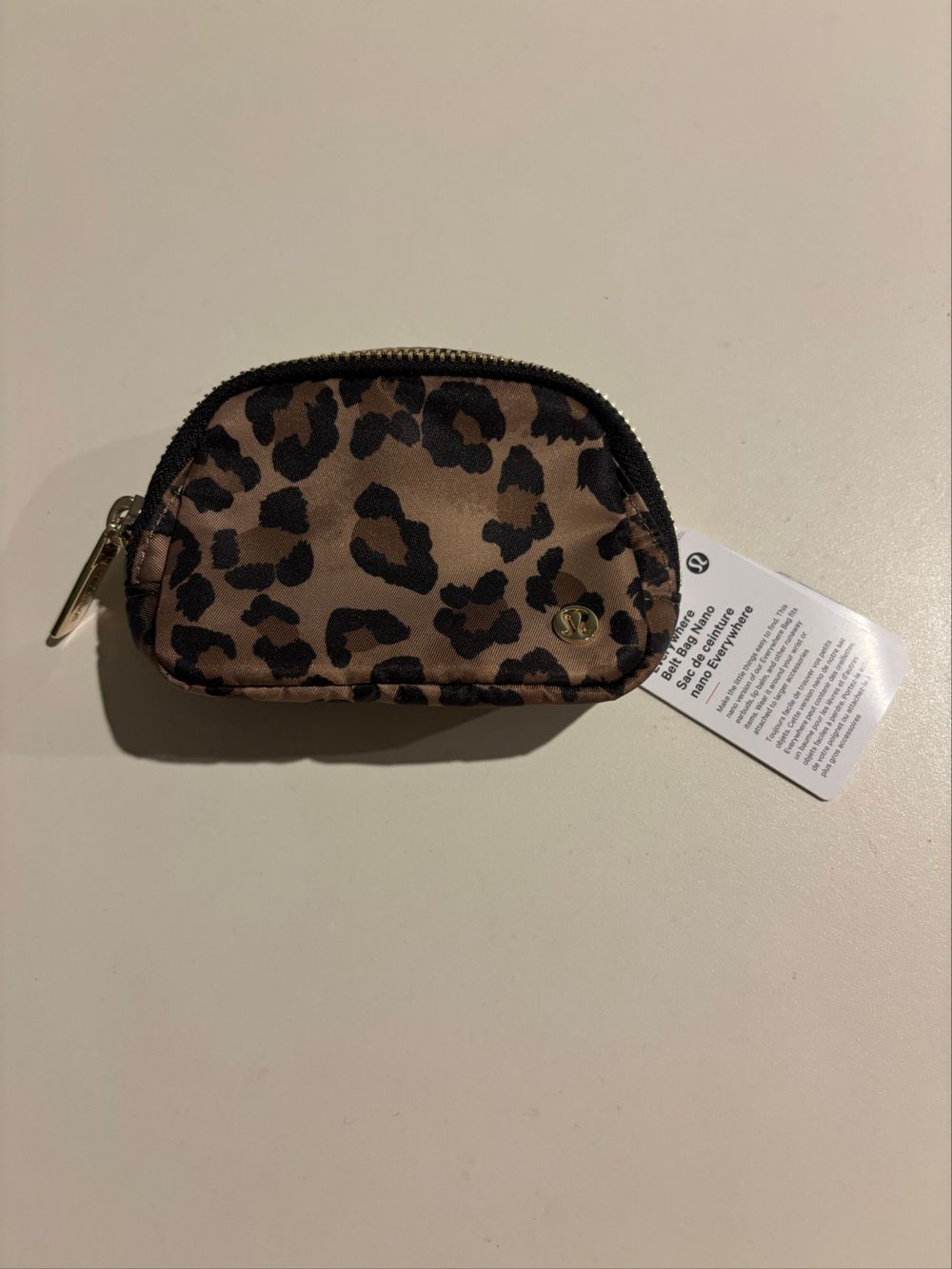 Lululemon Leopard Everywhere Belt Bag Nano