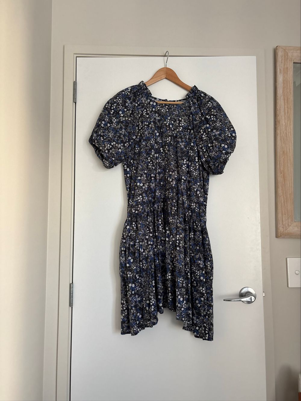 Moochi Blue Esteem Dress - Size 8