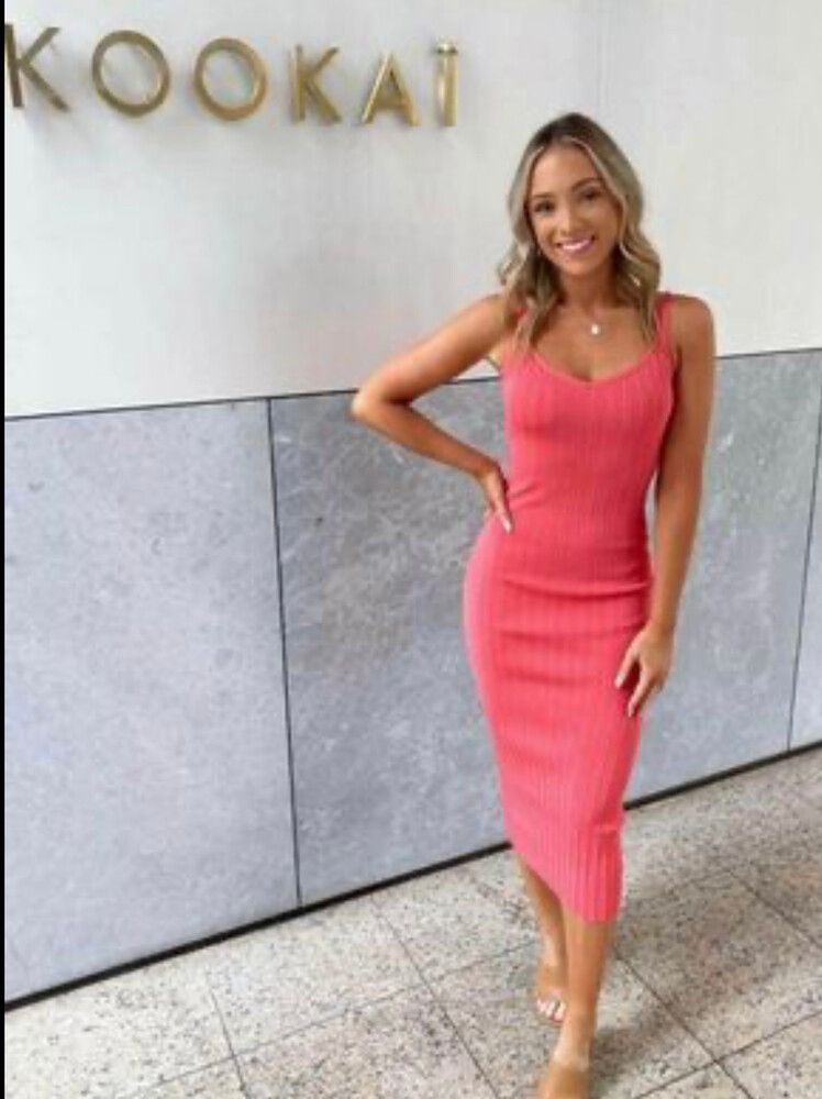 kookai pink midi dress Kookai - Pink Stirling Dress