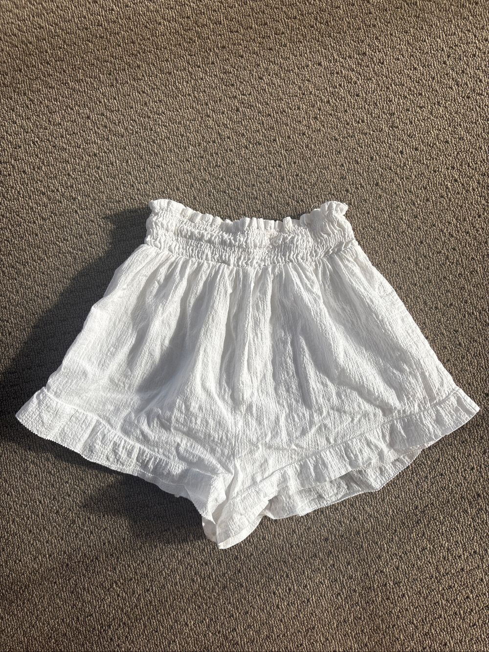 Little White Shorts