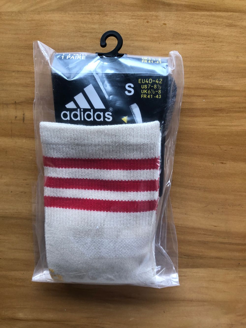 New Adidas football socks size S