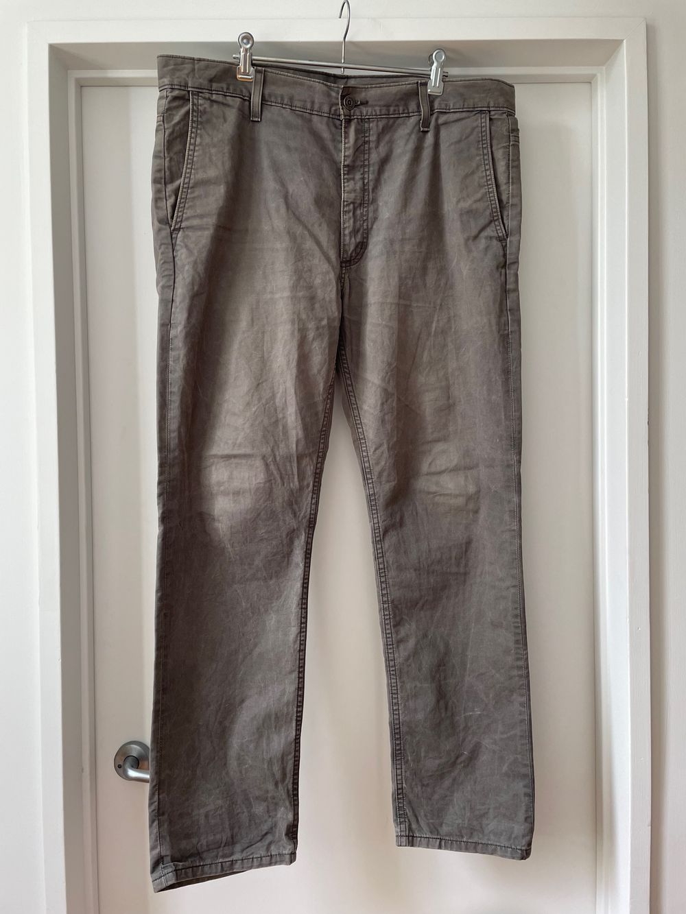Levi's 511 Slim Fit Hybrid Trouser Pants — Grey, W36 L30