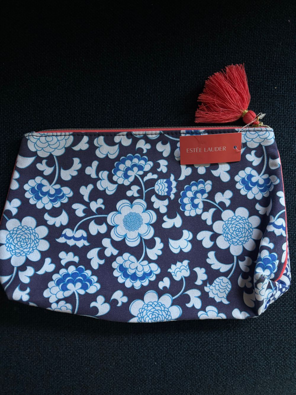 Estée Lauder Floral Print Clutch Bag