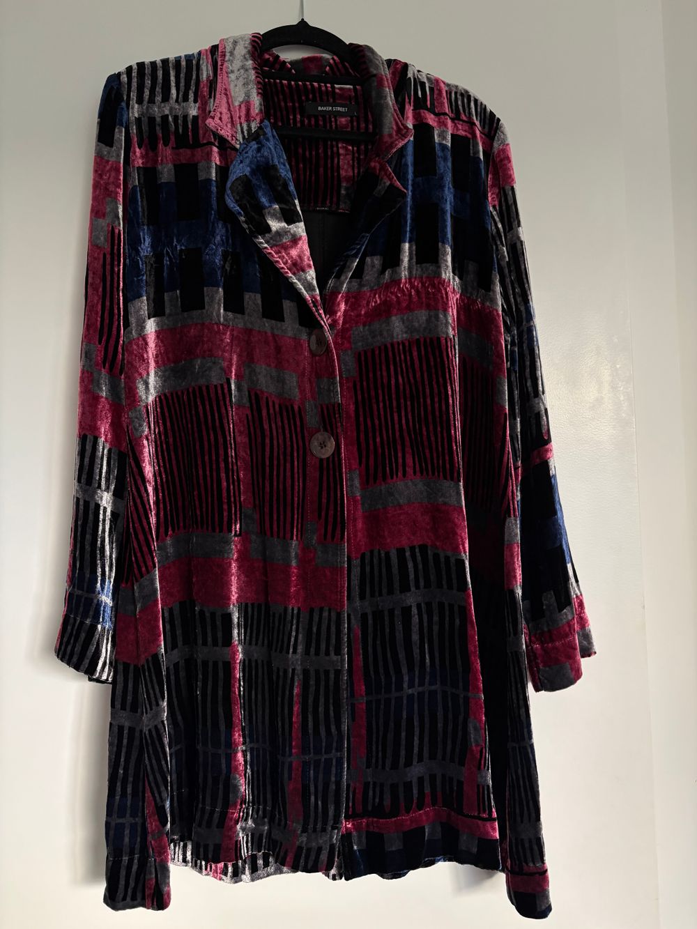 Baker Street Velvet Coat