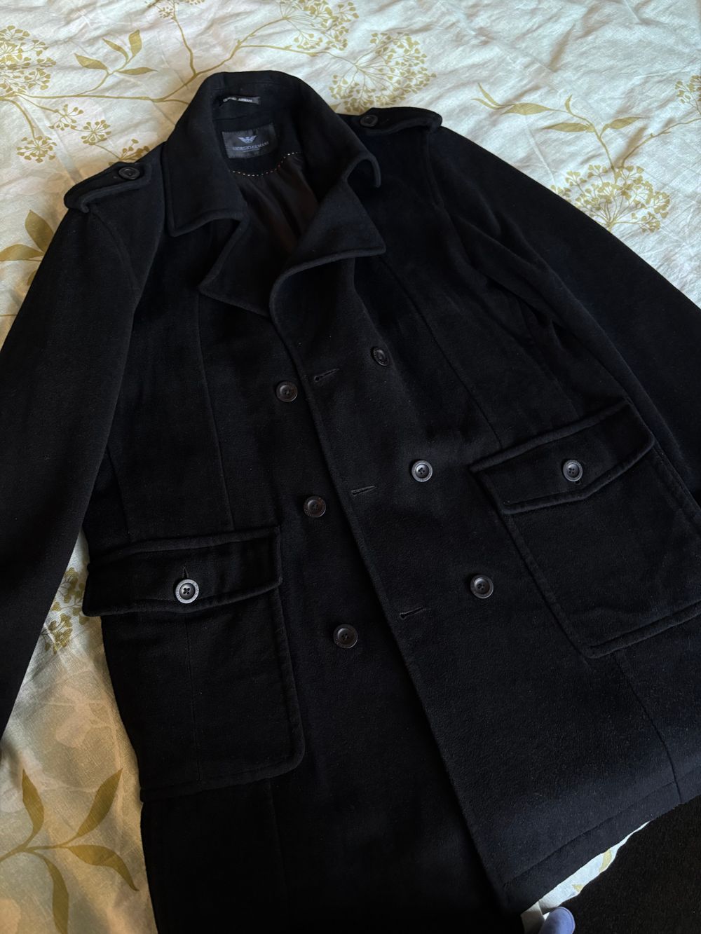Giorgio Armani Black Coat