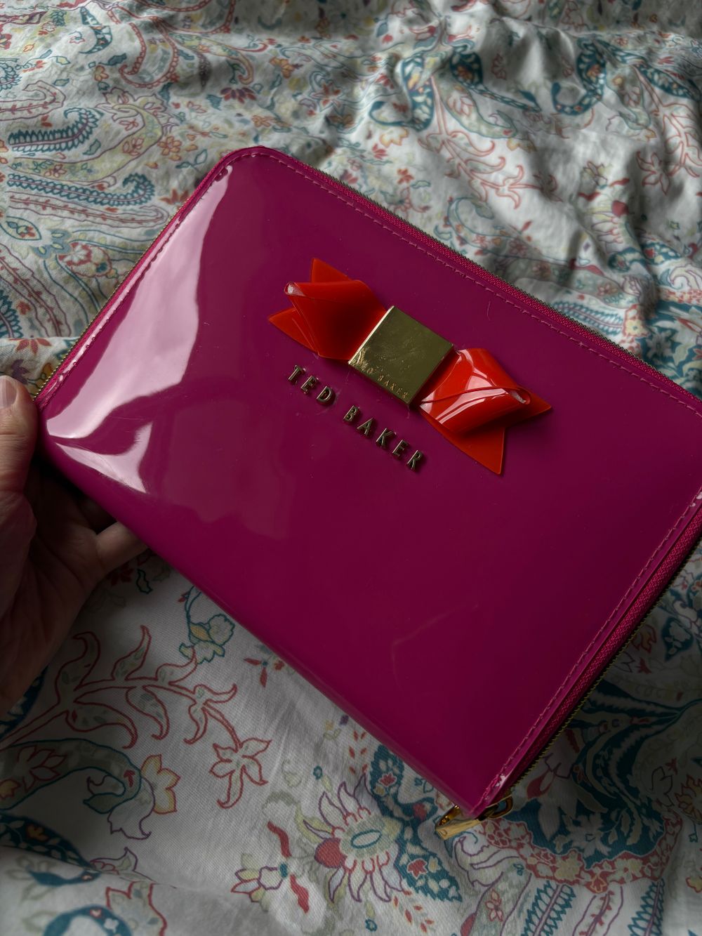 Ted Baker Pink Clutch Bag