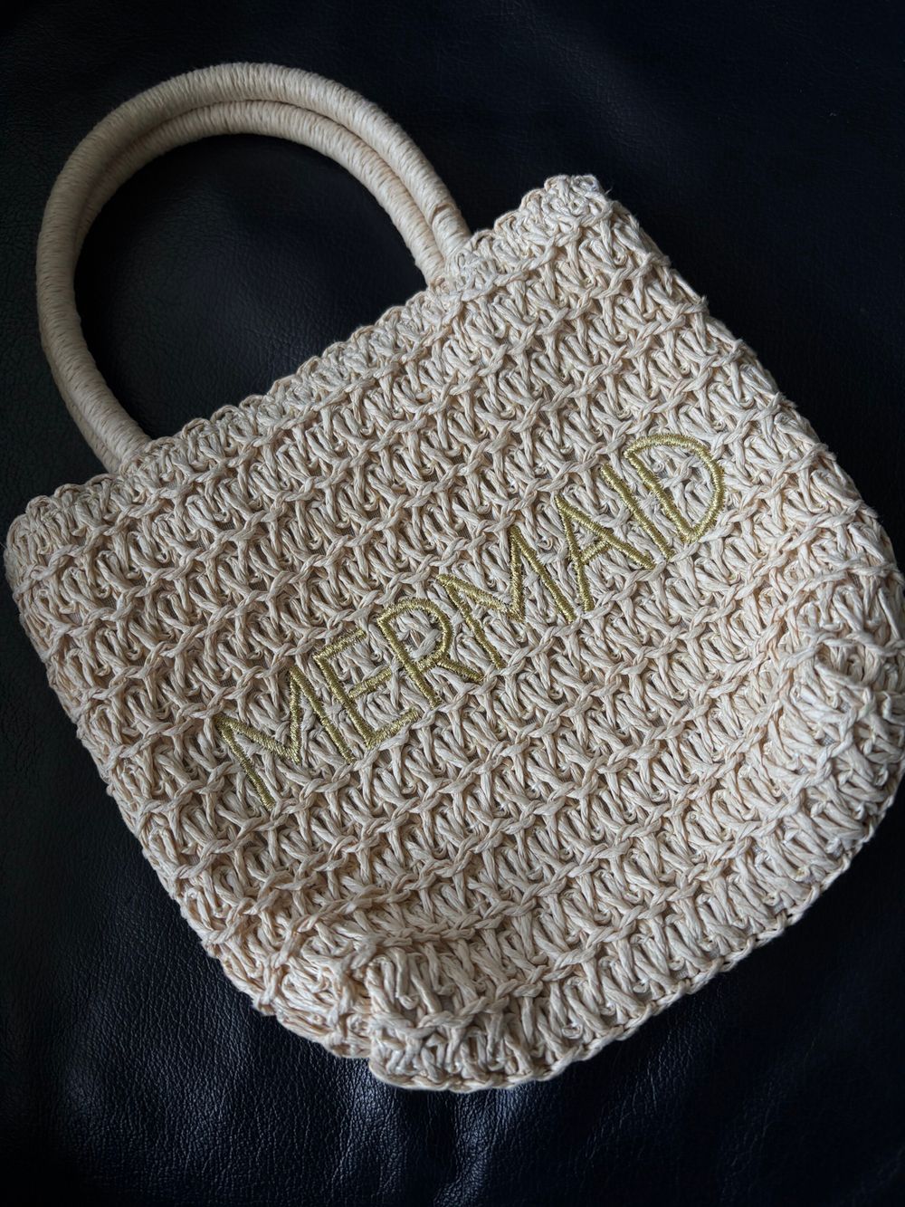 Seed Heritage Beige Mermaid Tote Bag