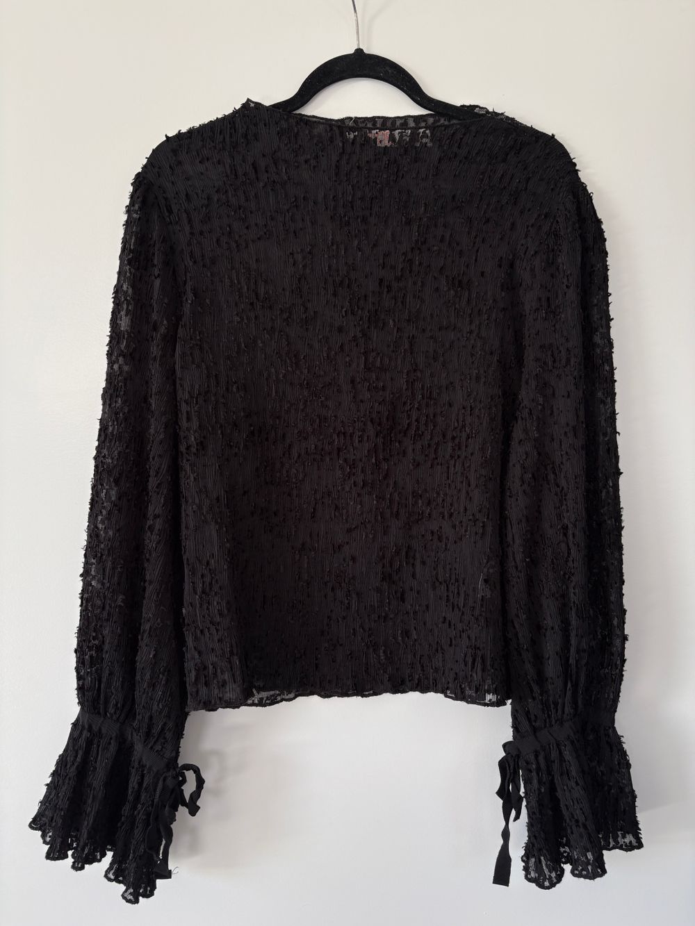 COOP Black Off The Cuff Top