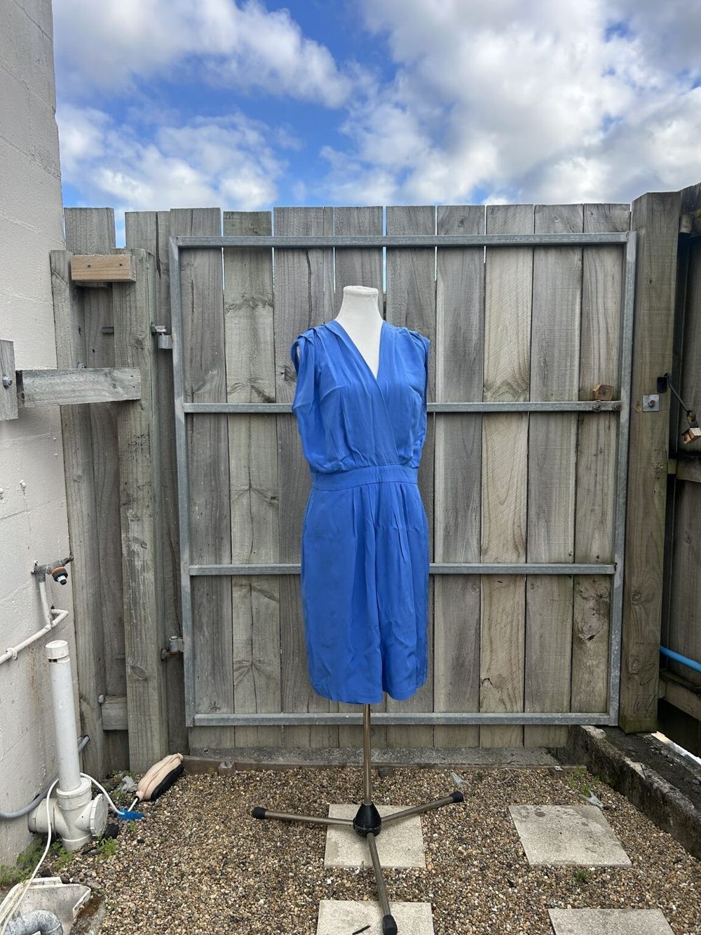Size 14 - silk "David Lawrence" dress in good condition!