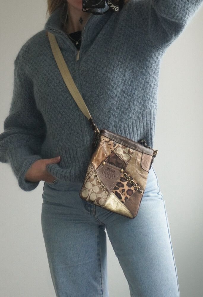 Coach patchwork crossbody bag