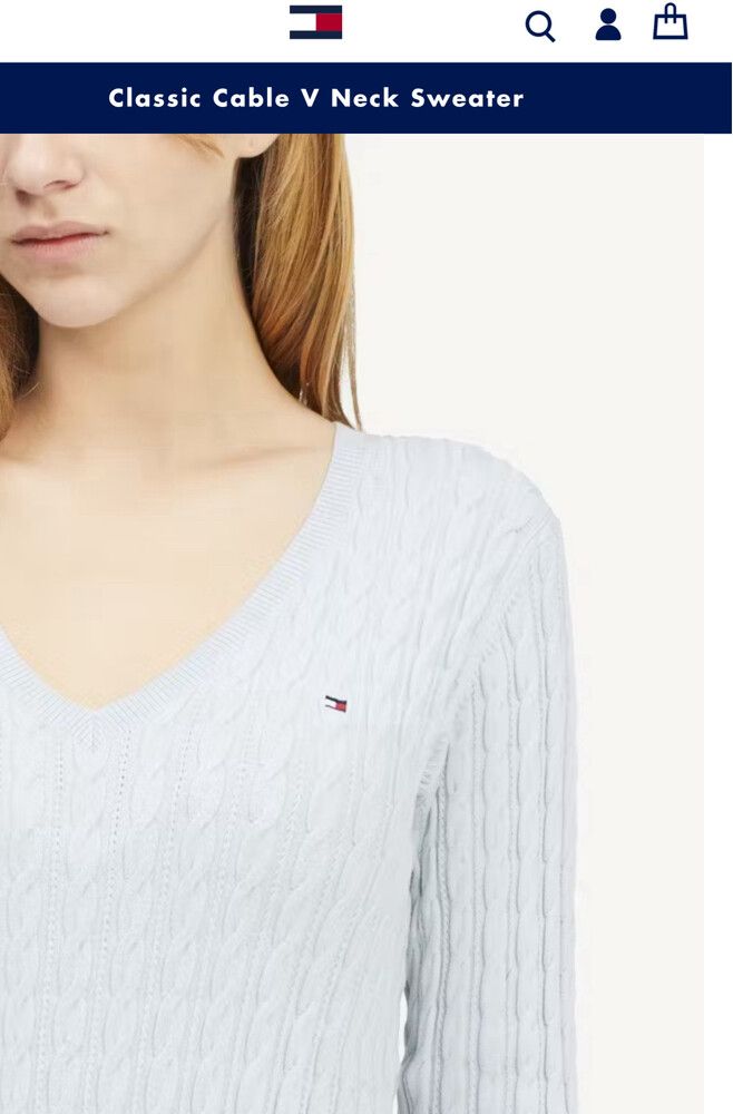 Tommy Hilfiger Jumper Baby Blue