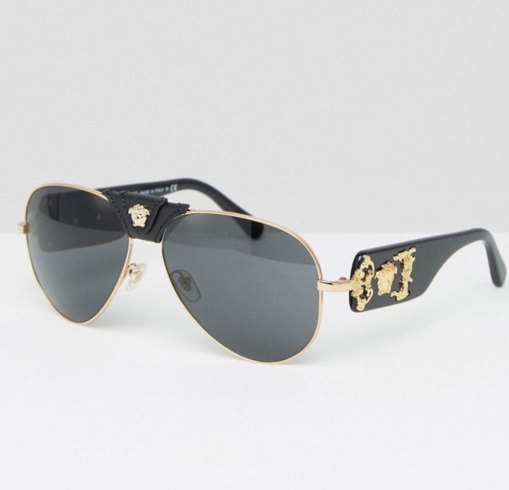 Versace baroque pilot aviators
