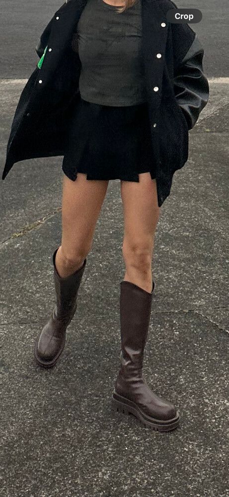 Brown Knee High Boots