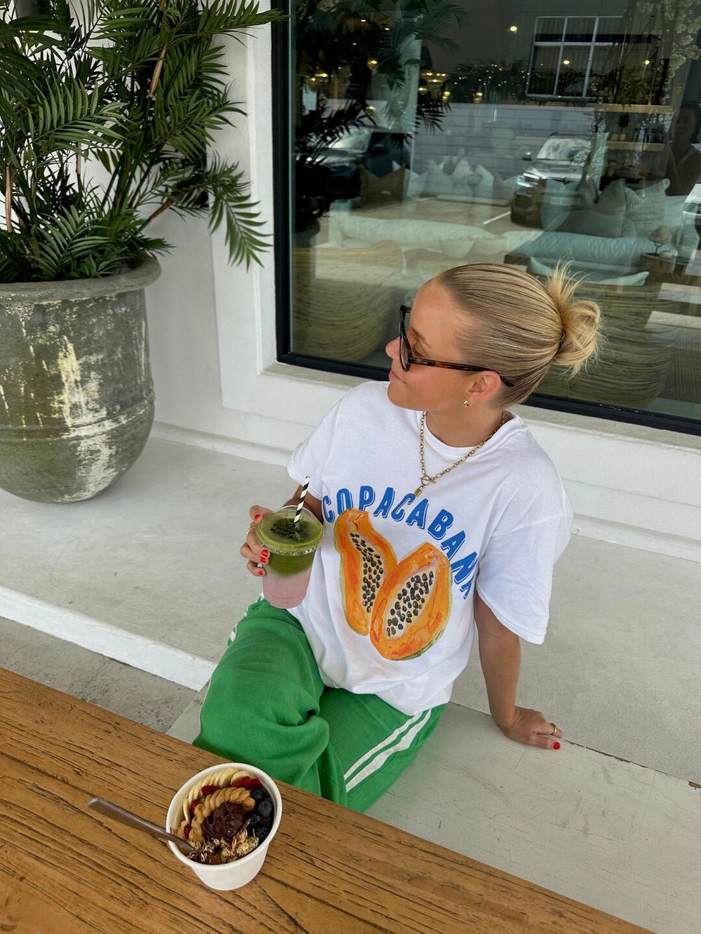 Maku White Copacaban Oversized T-Shirt