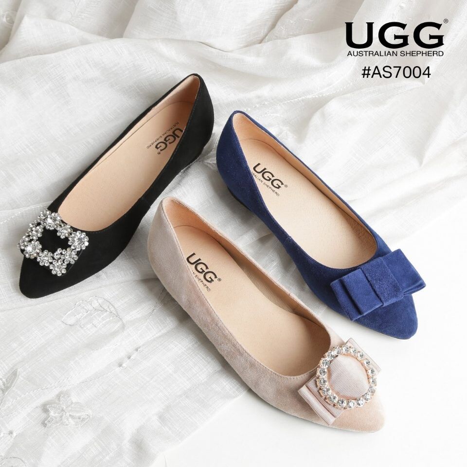 ugg leather flats