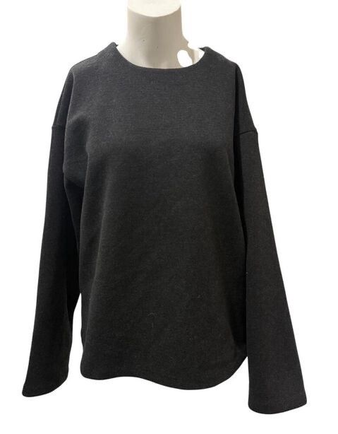 Grey Zara oversized long sleeve sweater