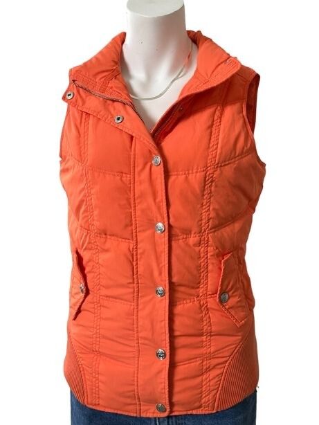 Lorna Jane Orange Puffer Vest