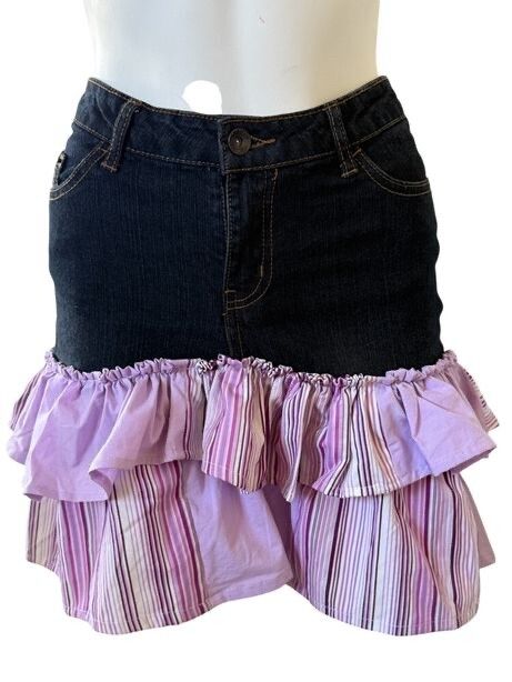 Denim Skort