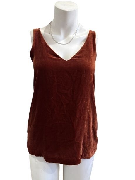 MAX Rust Velvet Top