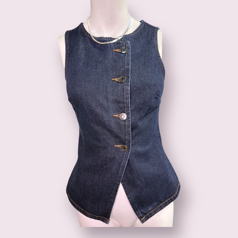 Glassons Sleeveless Denim Top