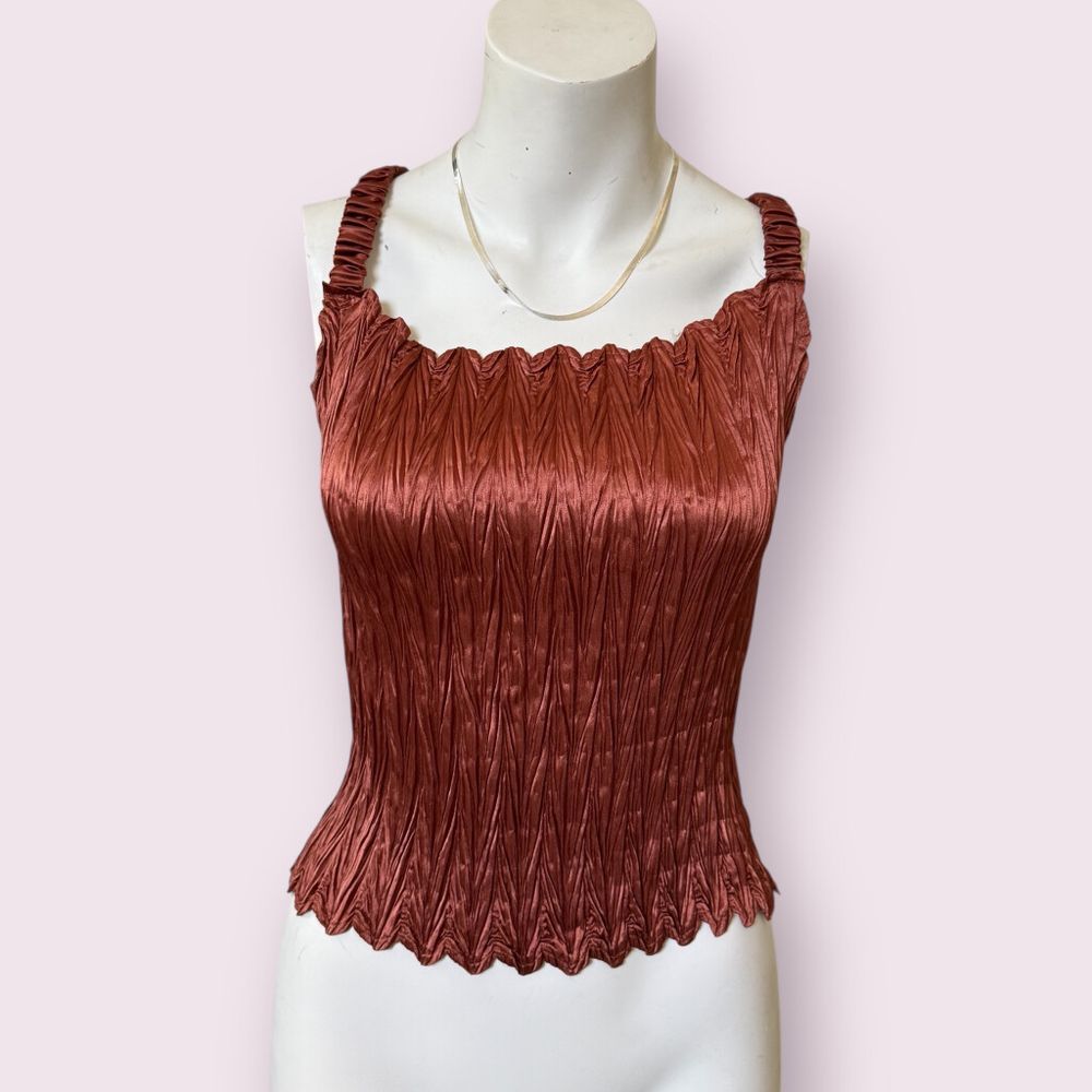 Georgia James Brown Sleeveless Top