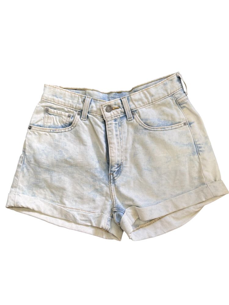 Levi's Light Blue Denim Shorts